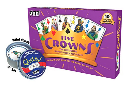 Five Crowns and Quiddler Mini Bundle