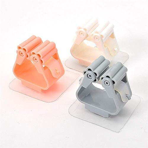 ZXy 3pc Mop Holder Mop Holder Household Adhesive Storage Broom Hanger Mop Hook Racks Kitchen ZXy 3pc Mop Holder Mop Holder Household Adhesive Storage Broom Hanger Mop Hook Racks Kitchen
