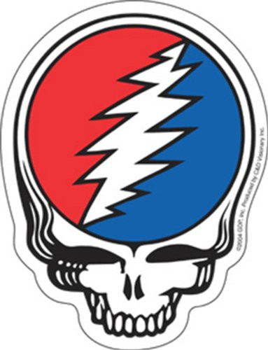 Licenses Products Grateful Dead Diecut SYF Sticker