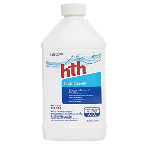 HTH 67015 Filter Cleaner Care for Swimming Pools, 1 qt