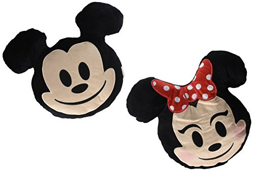 Disney Just Play 11998 2Pk Emoji Mickey  and  Minnie Plush