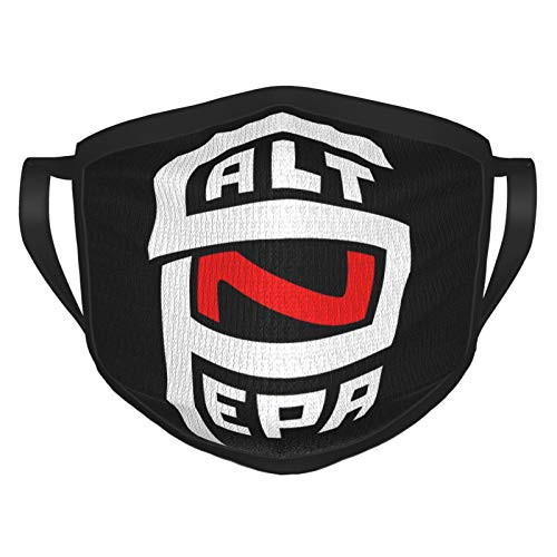 Salt-N-Pepa Face Mask Reusable Fashion Balaclava Windproof and Dustproof,Unisex Black