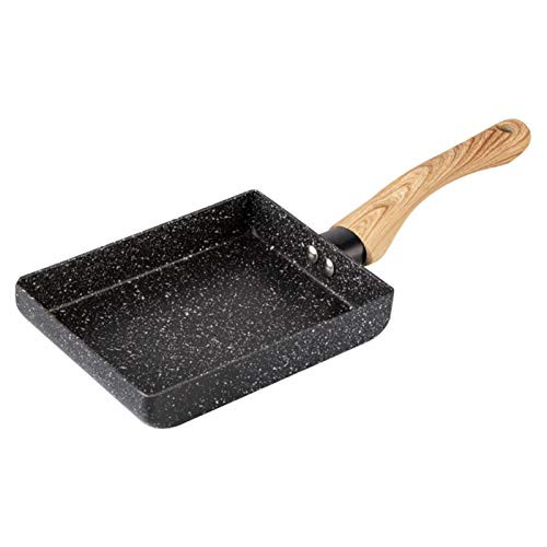 Japanese Omelette Pan/Egg Pan Rectangle Japanese Style Mini Frying Non Stick Omelette Pan Pancake for Restaurant Family