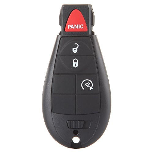 cciyu 1PC Uncut 4 Buttons Keyless Entry Remote Fob Replacement for for C hrysler 300 Town  and  Country for D odge Challenger Durango Journey Magnum for for J eep Commander (M3N5WY783X, IYZ-C01C)