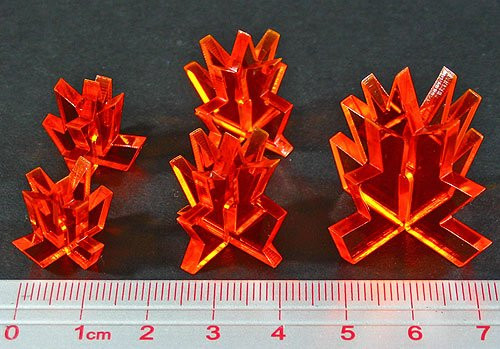 LITKO Blast Marker, Variety Set, Fluorescent Amber (5)