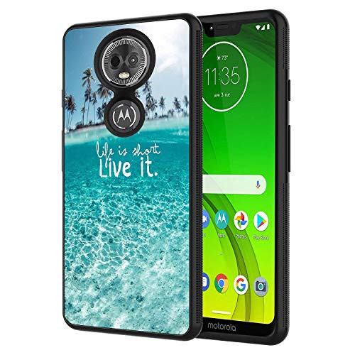 Moto G7 Case, Moto G7 Plus Case,Life is Short Design Slim Anti-Scratch Shockproof TPU Back Protective Cover Case for Motorola Moto G7/G7 Plus Moto G7 Case, Moto G7 Plus Case,Life is Short Design Slim Anti-Scratch Shockproof TPU Back Protective Cover Case for Motorola Moto G7/G7 Plus