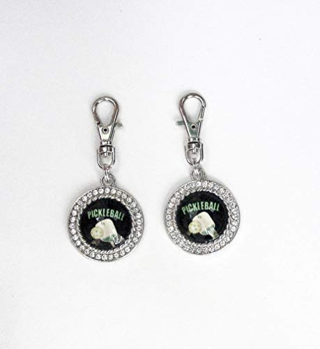 Pickleball Zipper Charms-SET OF 2