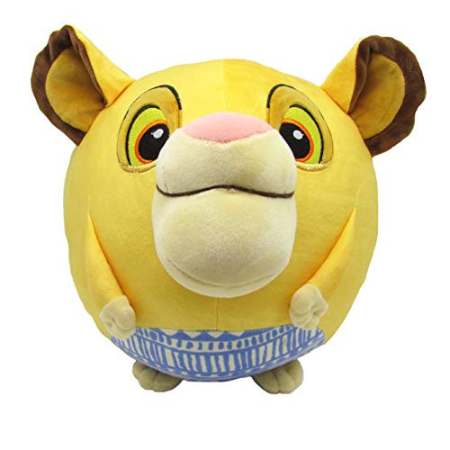 Kids Preferred Lion King Cuddle Pal Stuffed Animal Plush - Large Round Simba - 10"