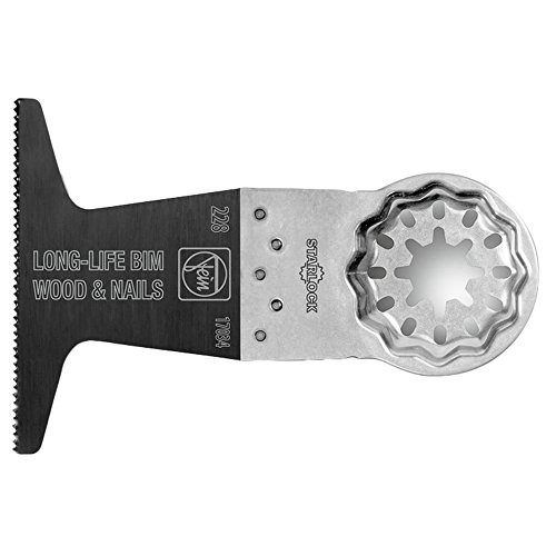 Fein 228 Starlock Mount BIM E-Cut Long Life Saw Blade, 50 mm Length x 65 mm Width, Metal