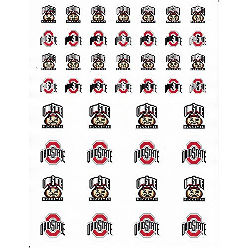 Ohio State Buckeyes Small Sticker Sheet - 2 Sheets