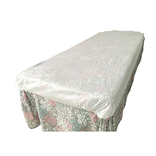 Disposable Massage Table Sheets Waterproof Bed Cover Fitted for Tanning, Spa, Beauty Salon 88 x 36 inches