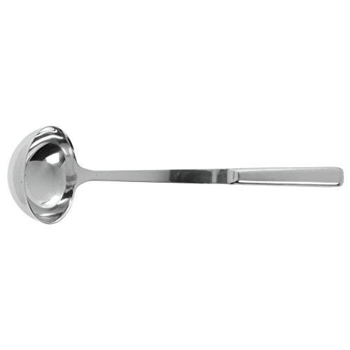 HUBERT Soup Ladle 4 Oz Hollow Handle Stainless Steel - 12"L