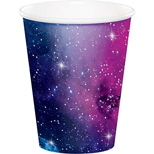 Creative Converting Party Supplies, Galaxy Party Cups, Cup H/C, Multicolor, 9Oz, 8ct