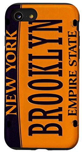 iPhone SE (2020) / 7 / 8 Brooklyn New York City Cars Plate Number, Brooklyn Phone Case
