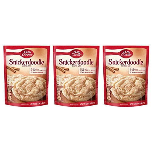 Betty Crocker Snickerdoodle Cookie Mix, 17.9 oz (pack of 3) - SET OF 3