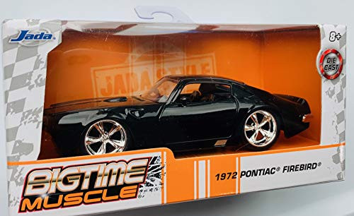 Jada Bigtime Muscle 1972 PontiacFirebird, Black 1:32 Scale