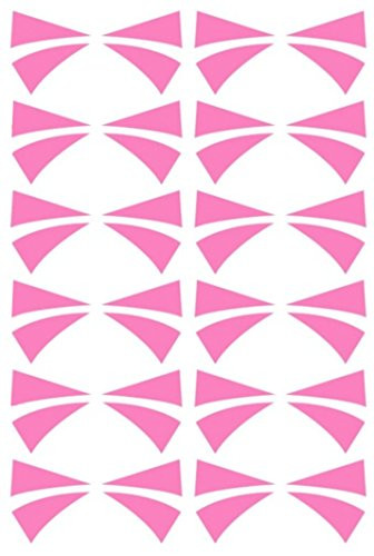Cosplaybala Dva Tattoo Cosplay Temporary Face Tattoo Sticker (One Size, Pink)