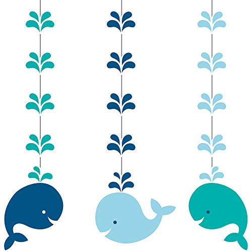 Creative Converting 324424 Hanging Cutouts One size Blue