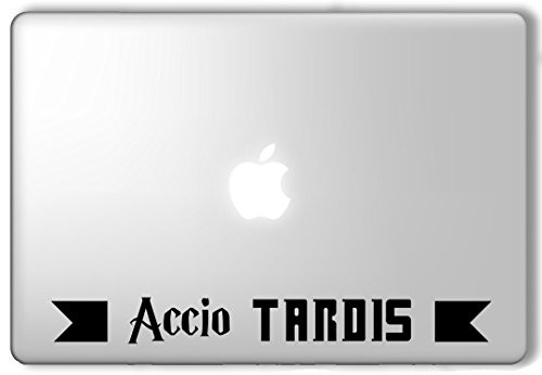 Accio Tardis Doctor Who Harry Potter - Apple Macbook Laptop Vinyl Sticker Decal Accio Tardis Doctor Who Harry Potter - Apple Macbook Laptop Vinyl Sticker Decal