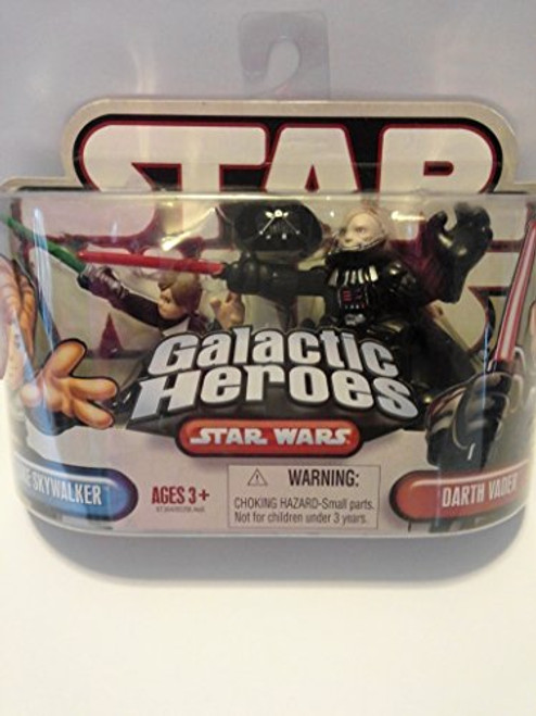 Star Wars Galactic Heroes Luke Skywalker and Darth Vader Star Wars Galactic Heroes Luke Skywalker and Darth Vader