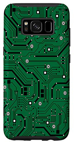 Galaxy S8 Green Circuit Board Inspired Case
