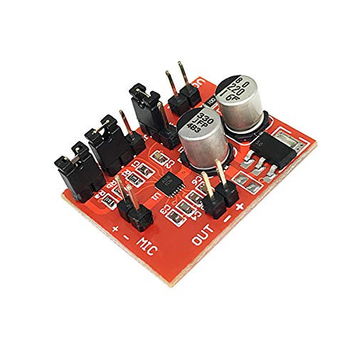 WSDMAVIS 1 Pcs MAX9814 Electret Microphone Amplifier Board DC3.6V-12V with AGC Auto Gain Control