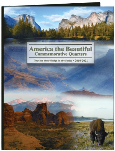 Littleton America The Beautiful Commemorative Quarter Color Folder-2010-2021