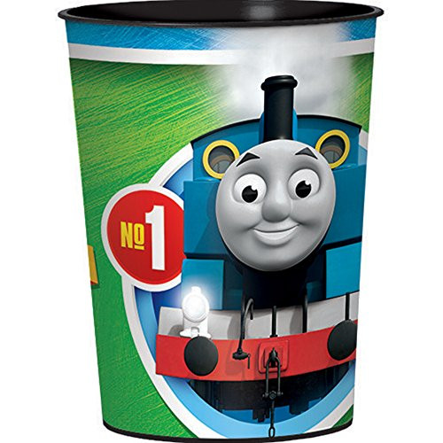 Amscan Thomas All Aboard Cup, Party Favor, Standard, Multicolor