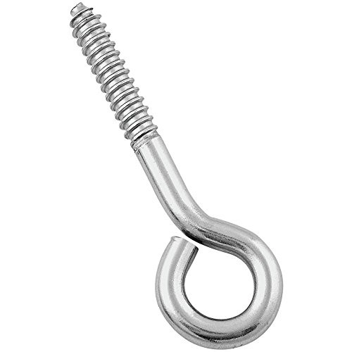National Hardware N220-806 2151BC Lag Screw Eye in Stainless Steel