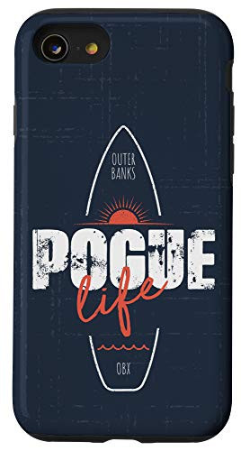 iPhone SE (2020) / 7 / 8 Surf Board Pogue Life Outer Banks Souvenir OBX Case