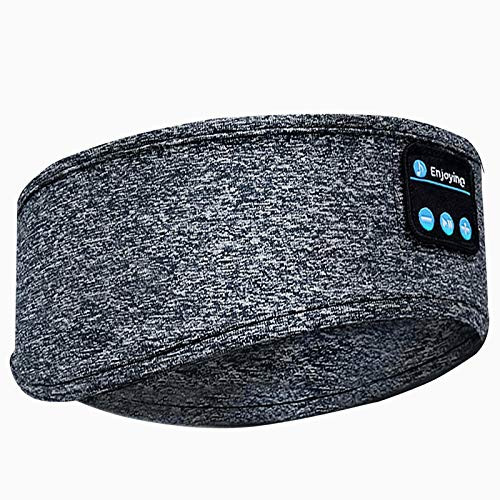 Sleep Headphones Bluetooth Headband,Sleeping Wireless Music Sport Headbands, Long Time Play Sleeping Headsets with Built in Speakers Perfect for Workout, Running, Yoga