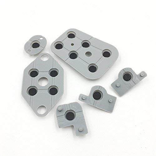Silicone Conductive Rubber Pads Keypad Button Adhesive for Nintendo 64 N64 Console Replacement