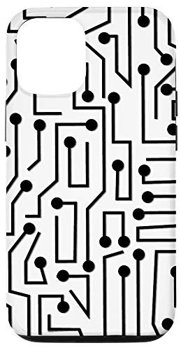 iPhone 12/12 Pro Circuit Board Electronic Nerd PC Gift Case