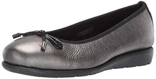 Spring Step Women's Ballerina Ballet Flat, Pewter, 40 M EU Medium EU (US 9 US)