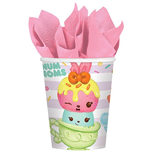 Amscan Cups, Num Noms Collection, Party Accessory, Multicolor