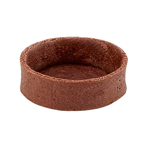 1.9" Round Chocolate Tart Shells - 12ct Pack