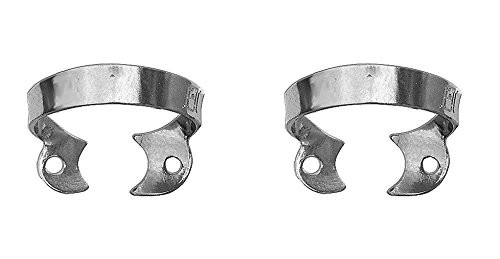 Dental Metal Rubber Dam Clamps Brinker of the upper jaw on the right side (B3, 2 pcs)