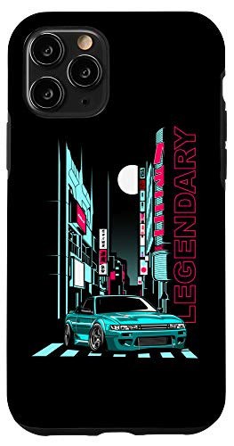 iPhone 11 Pro JDM Legend Retro Gaming Racecar Tuning Car Case