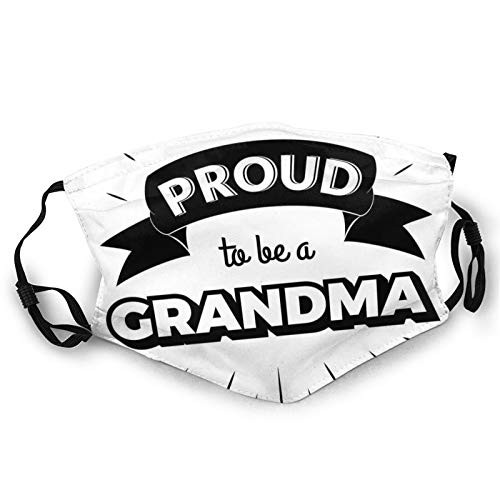 Inspirational Quote with A Banner and Abstract Short Lines Monochrome Illustration,Face Mask Reusable Washable Masks Cloth for Men and Women