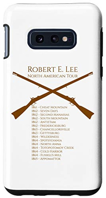 Galaxy S10e American Civil War Robert E. Lee North American Tour Case