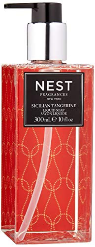 NEST Fragrances Scented Liquid Hand Soap- Sicilian Tangerine , 10 fl oz