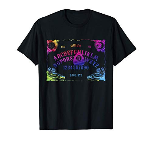 Vintage Rainbow Occult Ouija Board Wiccan Gothic Witch Gift T-Shirt