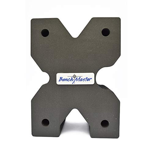 BenchMaster Weapon Rack XBlock BMWRXBLK Rest Gun Bench Shooting, Grey, 7.8