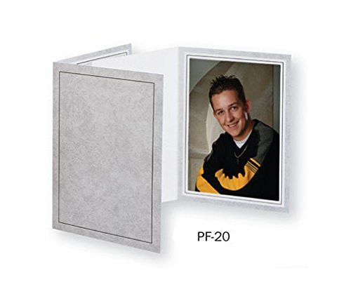 TAP Picture Folder Frame PF-20, for 4x6 Photo. Color: Gray Marble (10 Pack) by Tap
