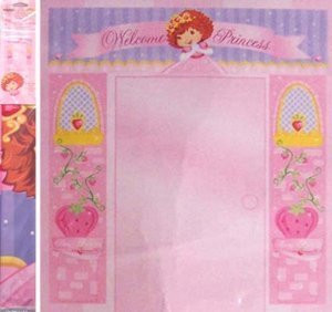 Designware Strawberry Shortcake Berry Princess 3-Piece Door Decoration Kit