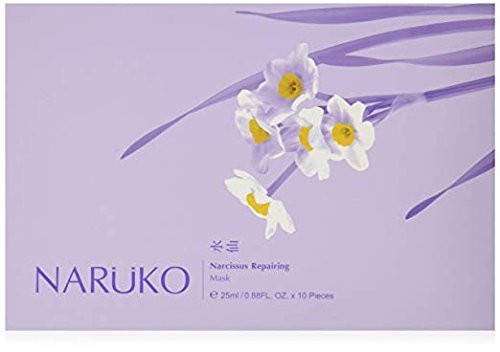 Facial Mask by Naruko - Narcissus - Repairing - Hydrate - 10 Piece