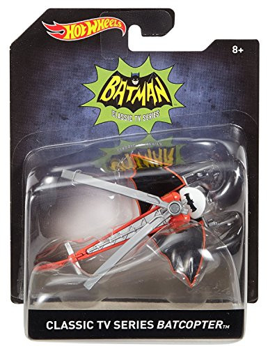Hot Wheels 2016 Batman Collector Series Classic TV Series Batcopter 1:50 Scale