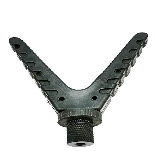 Hunting Gun Rifle Shooting Stick Rest Rack (V Yoke) Holder/Monopod/Camera Tripod Mount Adapter