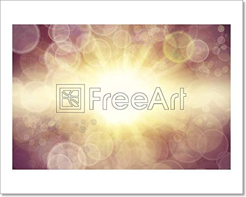 Bright Background Paper Print Wall Art (8in. x 10in.)