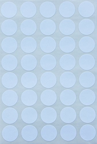 Royal Green Round Sticker Dot for Inventory and Labeling 19mm 3/4 inch - White - 600 Pack